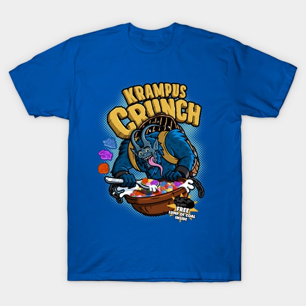 Krampus Crunch T-Shirt by BRNCR8V